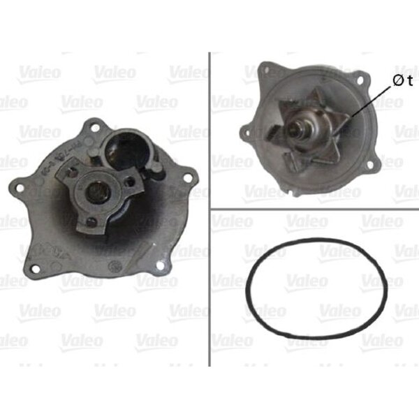 VALEO 506454 Wasserpumpe, Motorkühlung