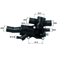 MAHLE TH 44 83 Thermostat, Kühlmittel