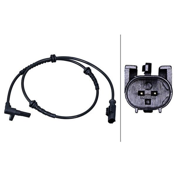 HELLA 6PU 358 218-181 Sensor, Raddrehzahl