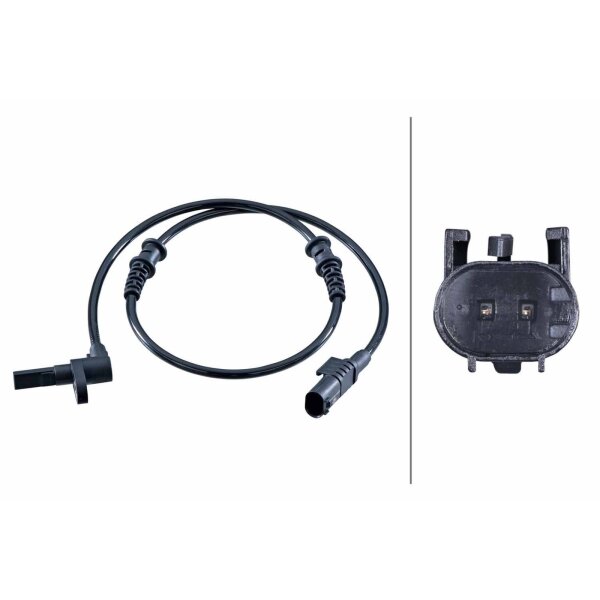 HELLA 6PU 358 251-351 Sensor, Raddrehzahl