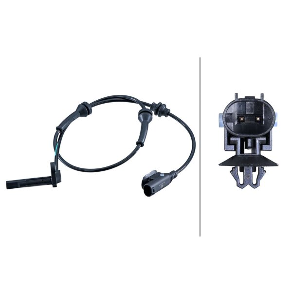 HELLA 6PU 358 251-461 Sensor, Raddrehzahl