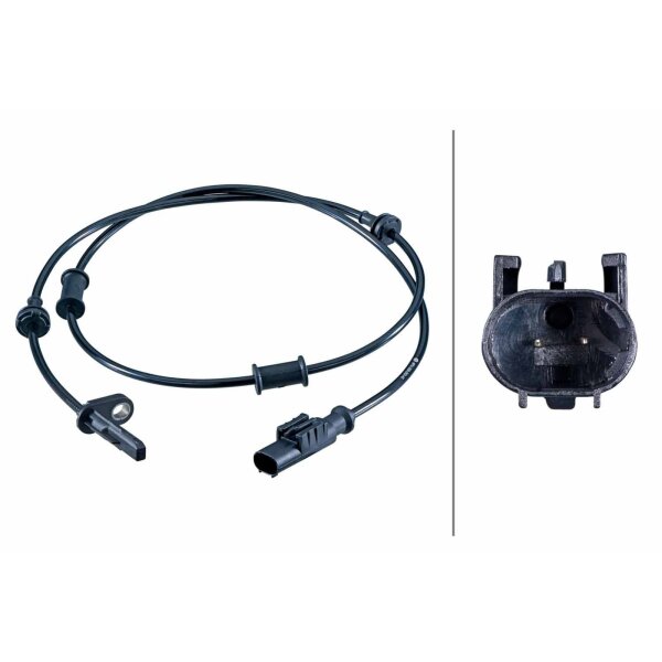 HELLA 6PU 358 252-451 Sensor, Raddrehzahl