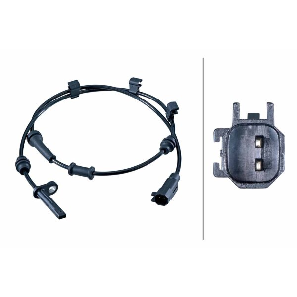 HELLA 6PU 358 268-031 Sensor, Raddrehzahl