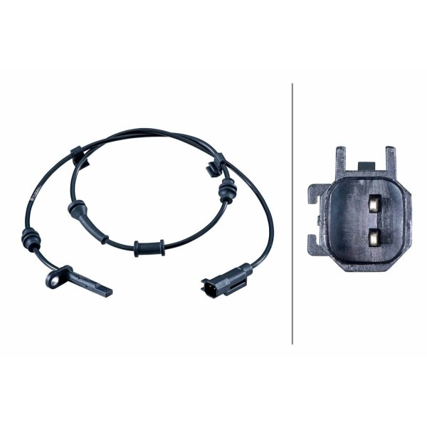 HELLA 6PU 358 268-041 Sensor, Raddrehzahl