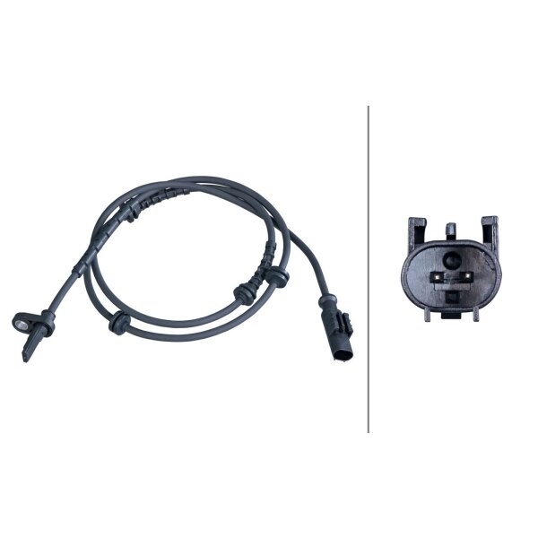 HELLA 6PU 358 417-121 Sensor, Raddrehzahl