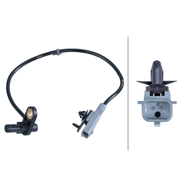 HELLA 6PU 358 417-401 Sensor, Raddrehzahl