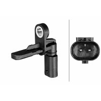HELLA 6PU 358 216-701 Sensor, Raddrehzahl