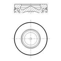 MAHLE 081 PI 00119 002 Kolben
