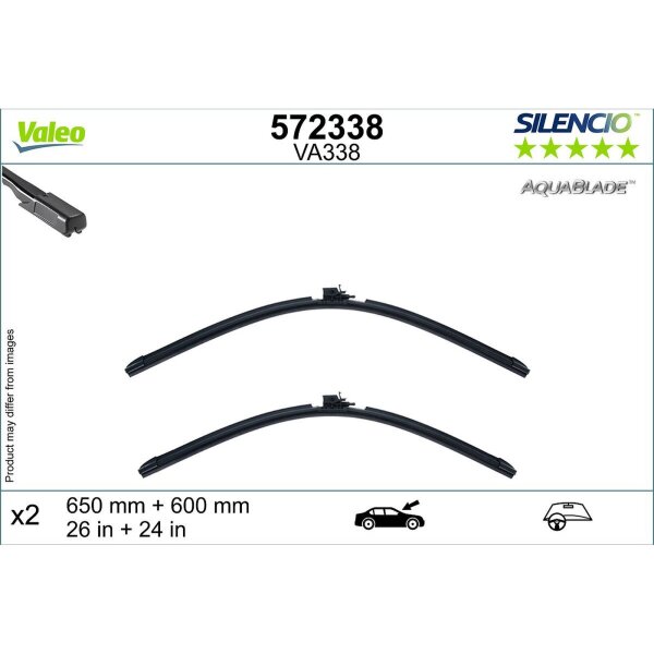 VALEO 572338 Wischblatt