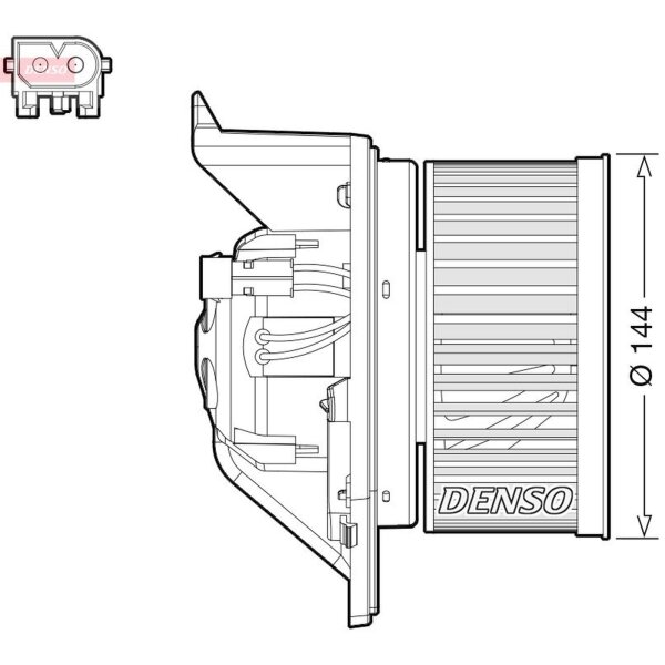 DENSO DEA05005 Innenraumgebläse