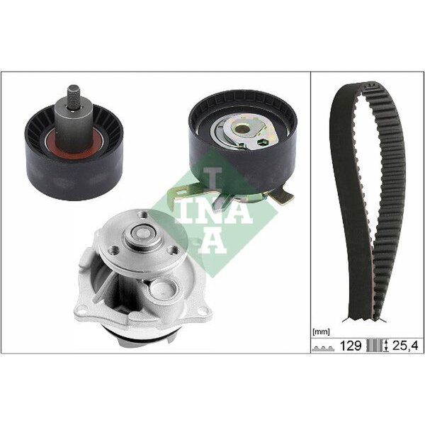 Schaeffler INA 530 0066 30 Wasserpumpe + Zahnriemensatz