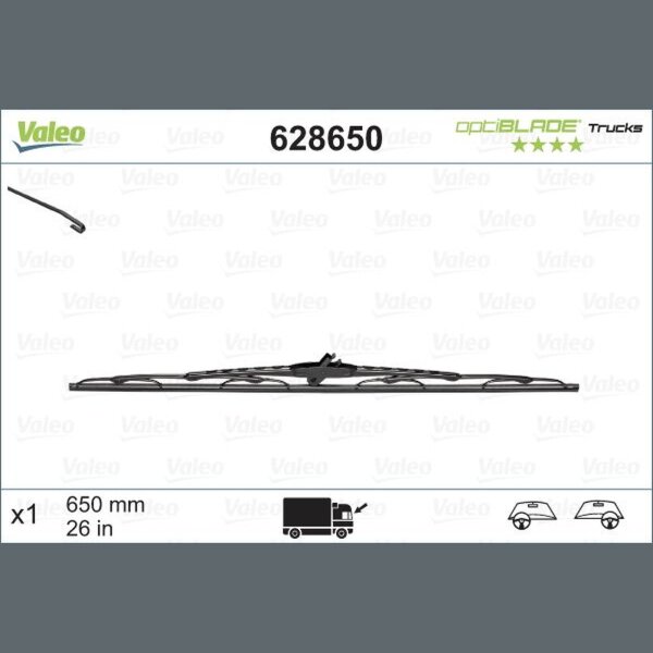 VALEO 628650 Wischblatt