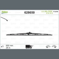 VALEO 628650 Wischblatt