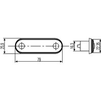 HELLA 2XA 959 790-401 Umrissleuchte