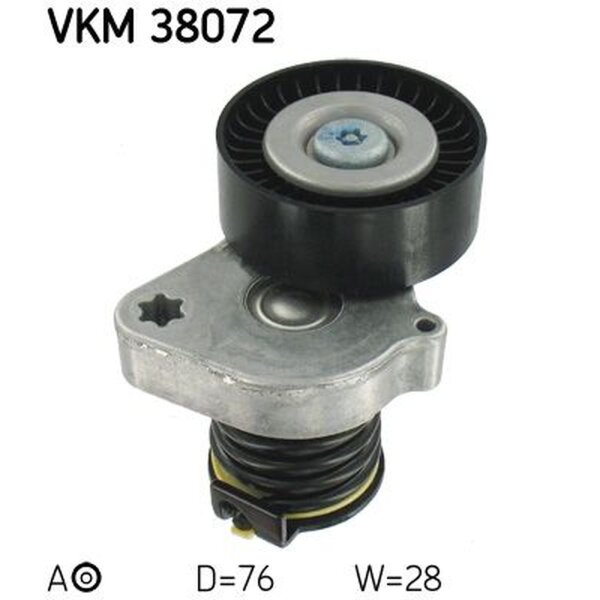 SKF VKM 38072 Riemenspanner, Keilrippenriemen