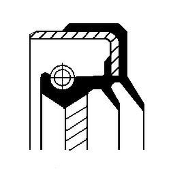 CORTECO 49490476 Wellendichtring, Differential