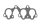 CORTECO 450550P Dichtung, Ansaugkrümmer