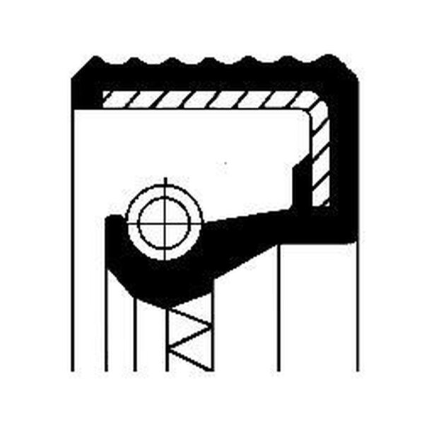 CORTECO 01036434B Wellendichtring, Verteilergetriebe