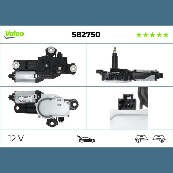 VALEO 582750 Wischermotor