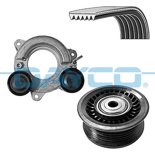 DAYCO KPV1568 Keilrippenriemensatz