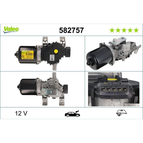 VALEO 582757 Wischermotor