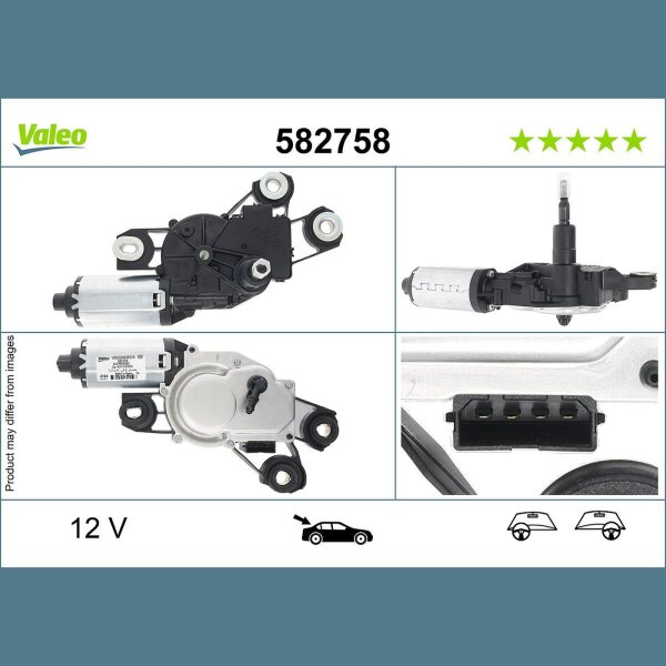 VALEO 582758 Wischermotor