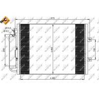 NRF 35879 Kondensator, Klimaanlage