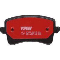 TRW GDB1765DTE Bremsbelagsatz, Scheibenbremse