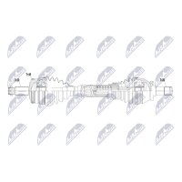 NTY NPW-LR-056 Antriebswelle