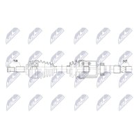 NTY NPW-NS-227 Antriebswelle