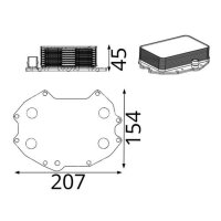 MAHLE CLC 425 000S Ölkühler, Motoröl