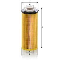 MANN-FILTER HU 720/3 x Ölfilter