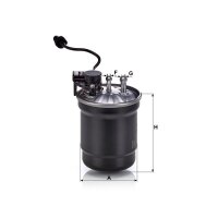 MANN-FILTER WK 11 024 Kraftstofffilter