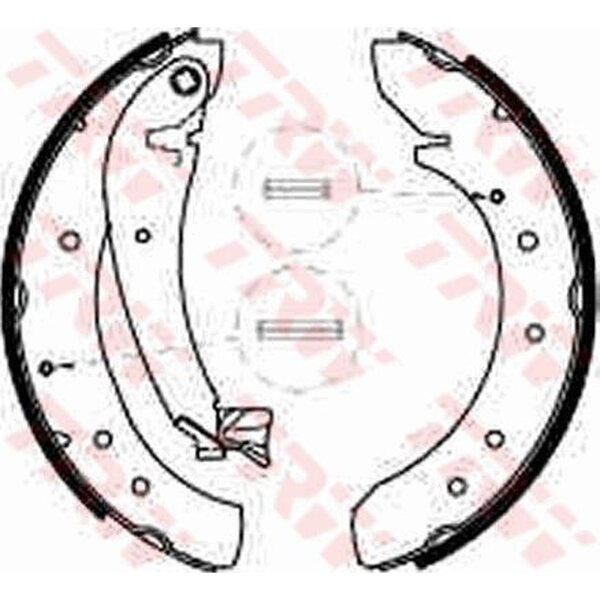 TRW GS8546 Bremsbackensatz