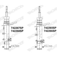 MONROE 742266SP Stoßdämpfer