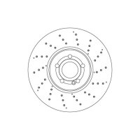 TRW DF6865S Bremsscheibe