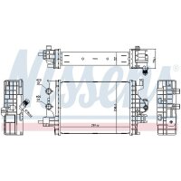 NISSENS 607258 Kühler, Motorkühlung