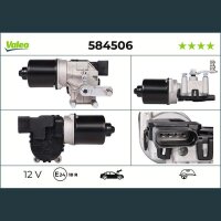 VALEO 584506 Wischermotor