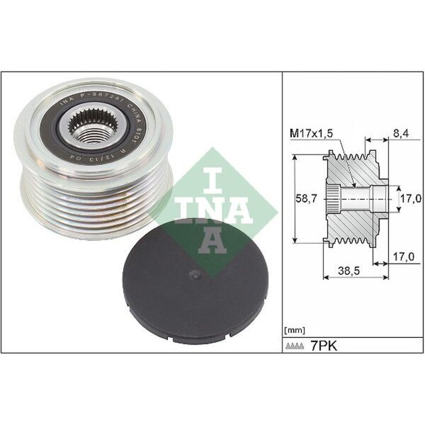 Schaeffler INA 535 0318 10 Generatorfreilauf