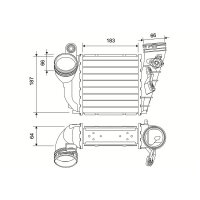 VALEO 822953 Ladeluftkühler