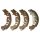 TRW GS8719 Bremsbackensatz