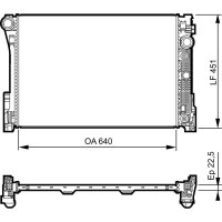 VALEO 735285 Kühler, Motorkühlung