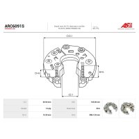 AS-PL ARC6091S Gleichrichter, Generator