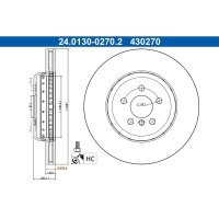 ATE 24.0130-0270.2 Bremsscheibe