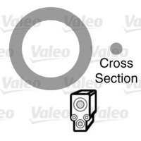 VALEO 509136 Dichtung, Kühlmittelrohrleitung