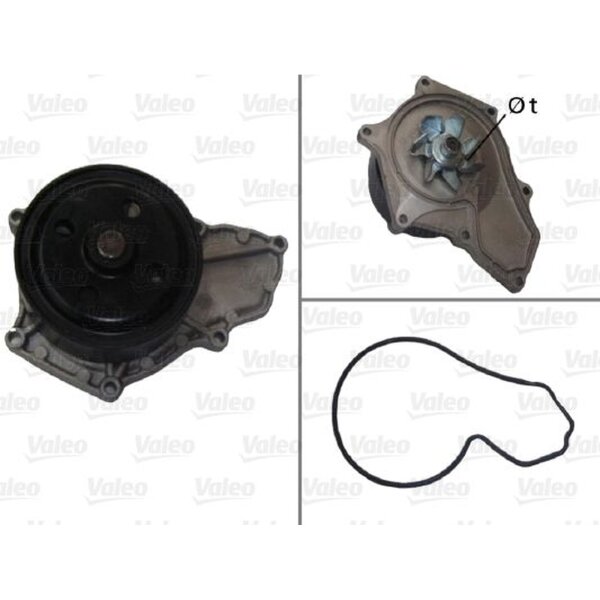 VALEO 506878 Wasserpumpe, Motorkühlung