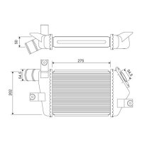 VALEO 818693 Ladeluftkühler