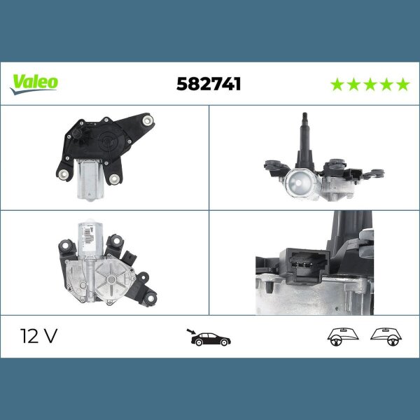 VALEO 582741 Wischermotor