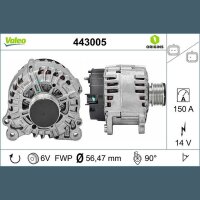 VALEO 443005 Generator