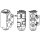MAHLE AVE 71 000P Expansionsventil, Klimaanlage